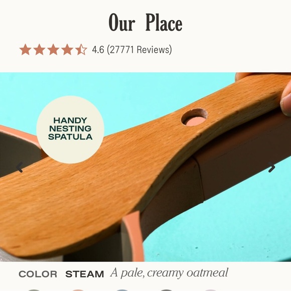 Our Place Always Pan & x2 Spruce Steamers - Picture 7 of 16